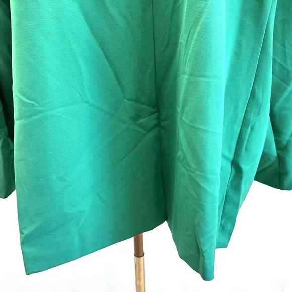 NWT INTEMPO Women Long Sleeve One Button Lined Green Blazer Jacket Plus Size 3X - Picture 9 of 14